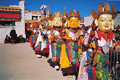 藏历新年场景