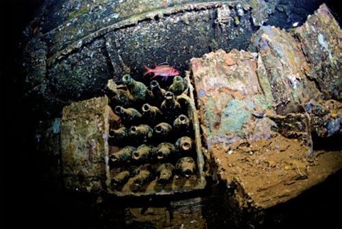 二战日本军舰队“水下墓地”