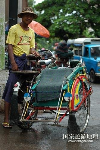 自制的彩车