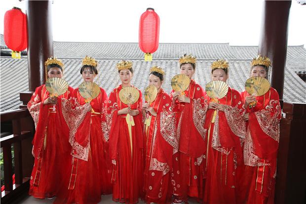 穿越千年娶新娘 梦回大宋过七夕——大宋盛世婚礼引爆清明上河园