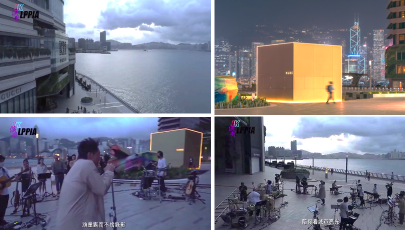 A group of people in a city

Description automatically generated