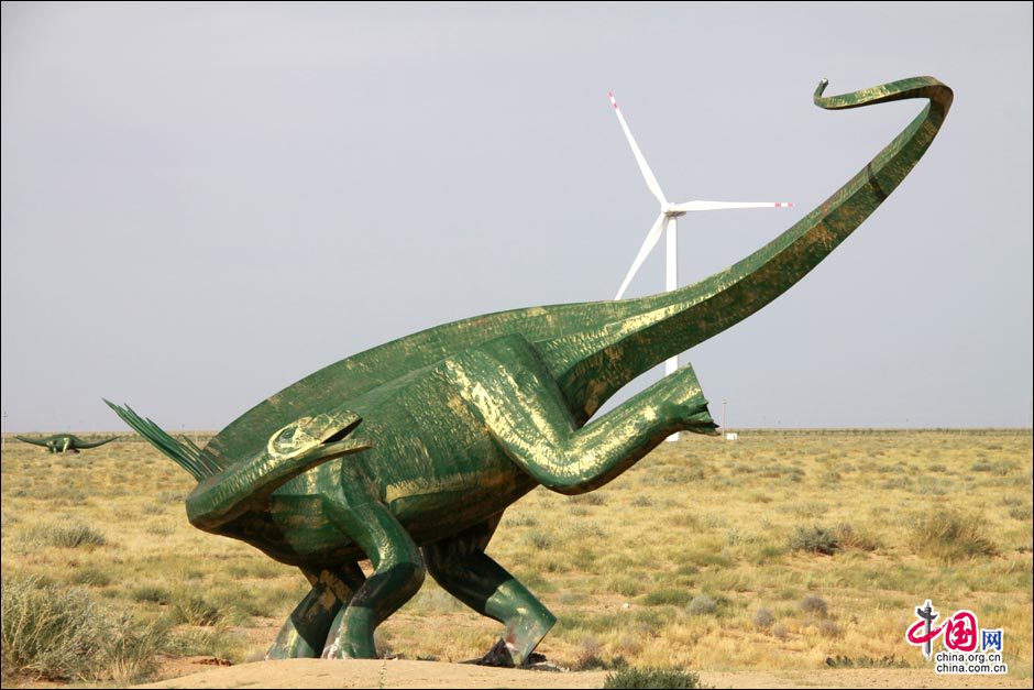 内蒙古二连浩特 世界闻名的恐龙之乡