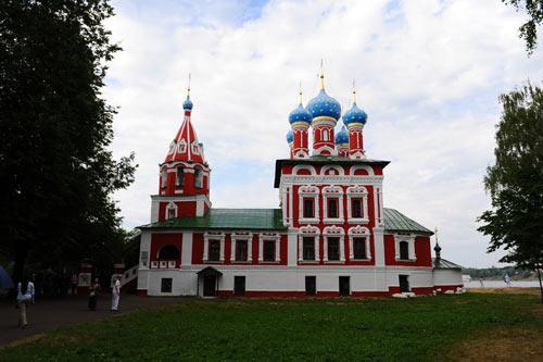 伏尔加河畔的乌格里奇 俄罗斯古老民族风情小镇