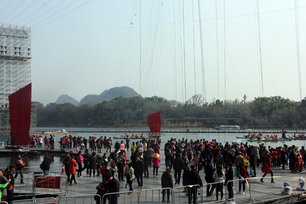 央视春晚分会场效应显现 象山景区成焦点